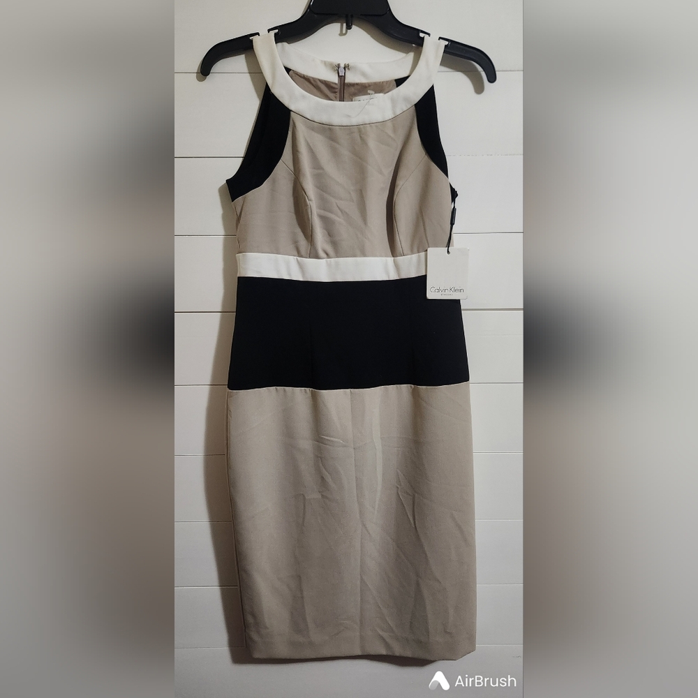 Calvin Klein Mini Dress. Sleeveless Size 2. NEW With TAGS!